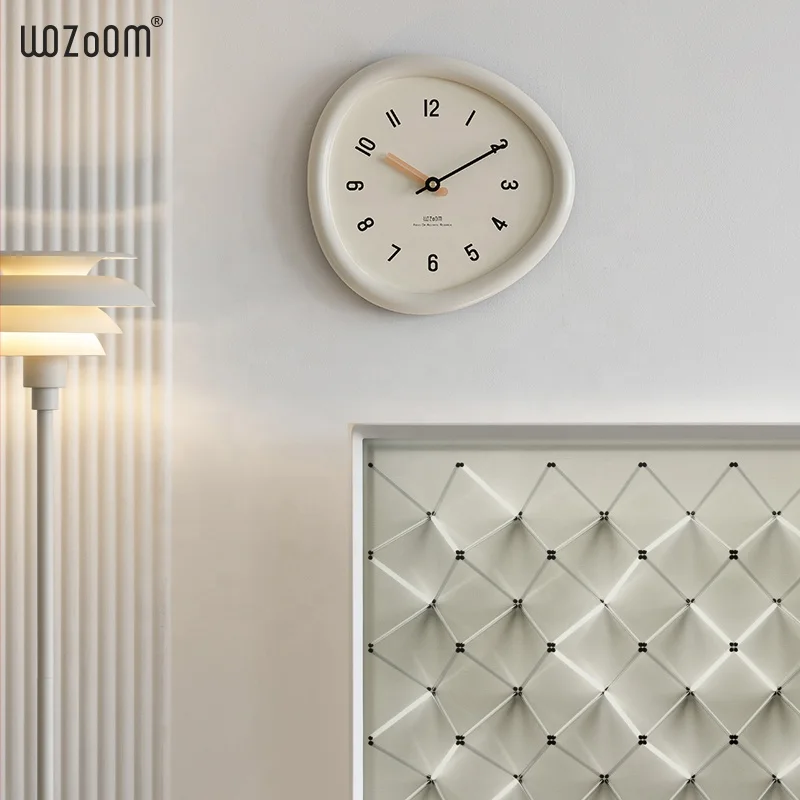 Mandelda Wall Clock Home Decor  Luxury Triangle Shaped Clock Wall Decoration Modern DIY Custom Big Wall Clock For Living Room