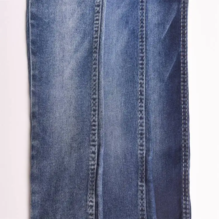 Knitted loop custom denim fabric jean fabric twill stretch denim fabric