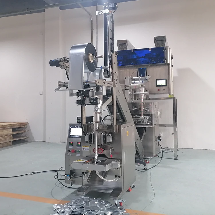 
High Quality tea envelope small sachet bag packing machine with string and tag 