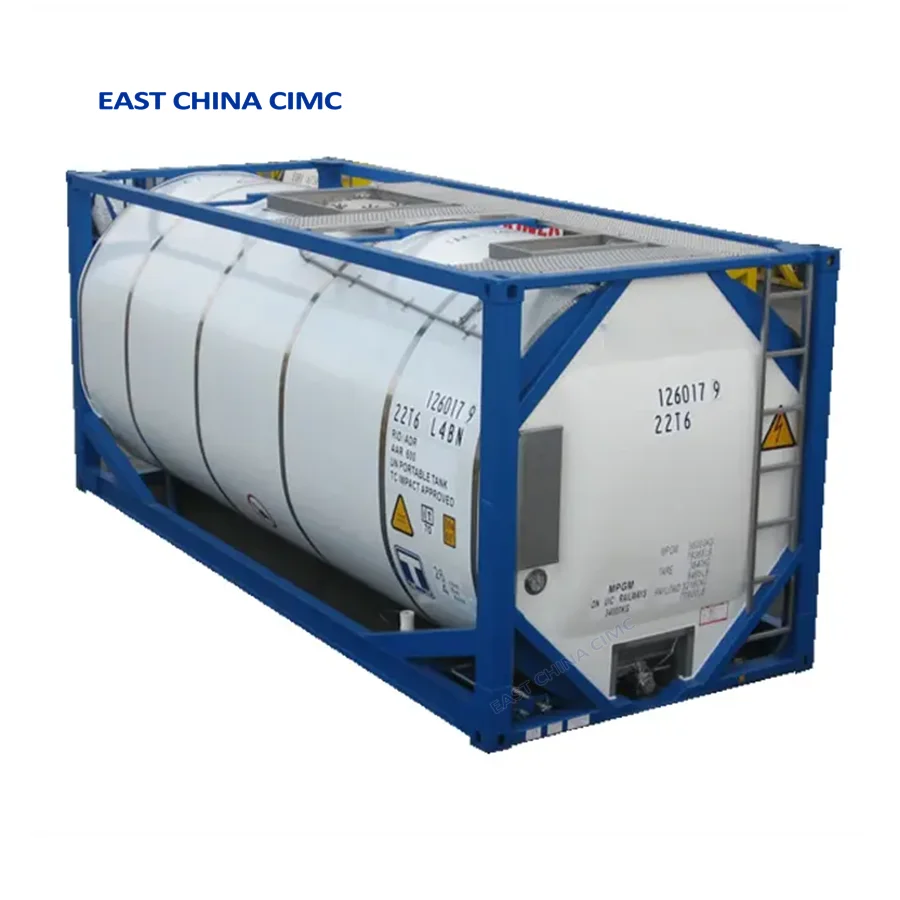 Gas Tank T50 ISO Tanker Container For Lpg And Ammonia Gas Transport Storage Tank Container