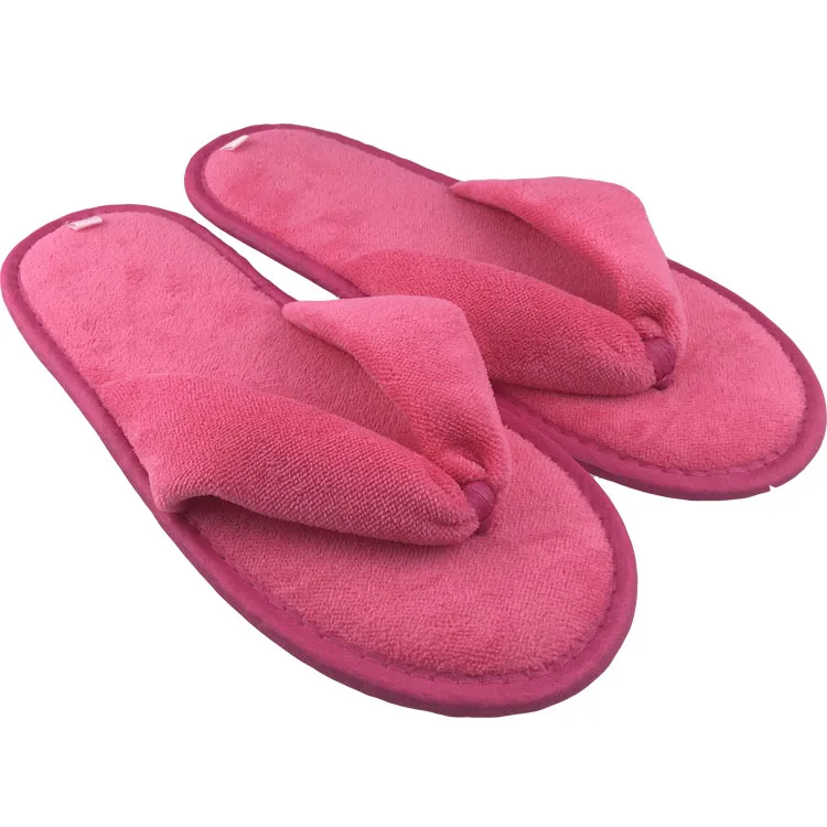 high quality Newly design women disposable slippers for hotel spa and airline
