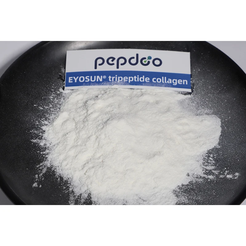 Collagen tripeptide powder palmitoyl tripeptide-38 fish collagen tripeptide-29