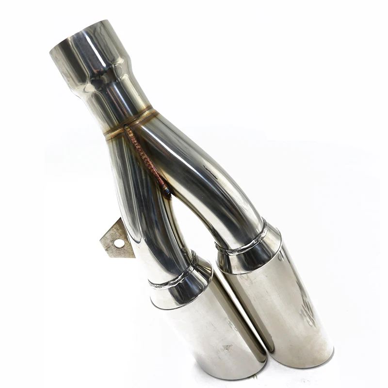 Escape Moto Muffler exhaust pipe 51mm stainless steel for Ducati V4 Yamaha R15 GSRX k7 600 Z400 YZF-R125 exhaust
