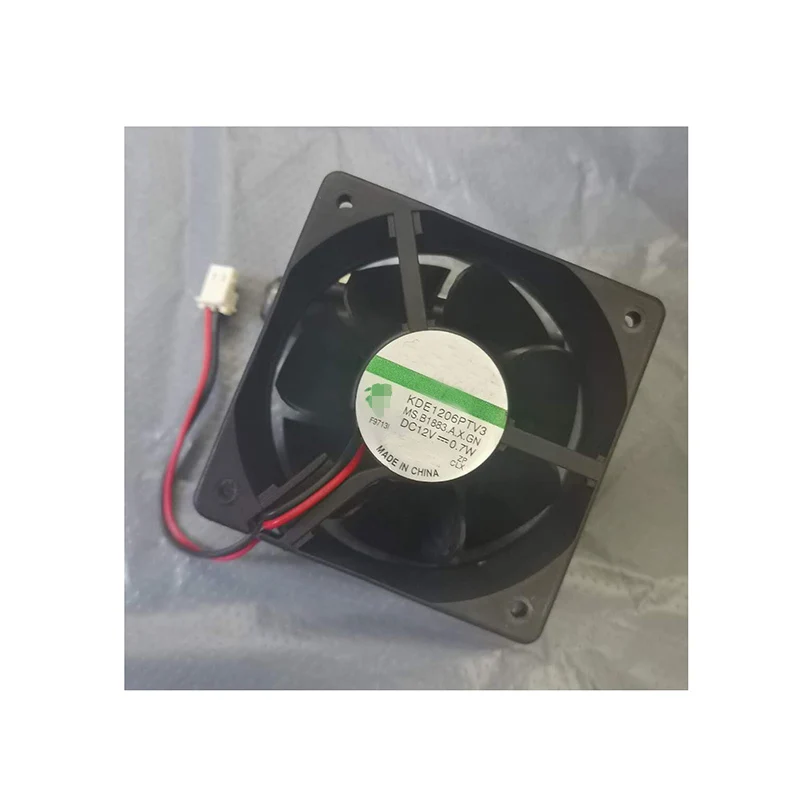 KDE1206PTV3 6CM 6025 12V Axial cooling fan 0.7W three-wire speed measurement ultra-quiet cooling fan
