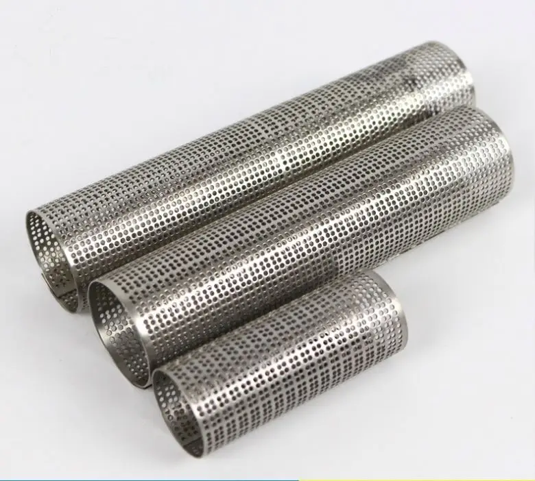 Good quality stainless steel perforated meshes for filter pipe