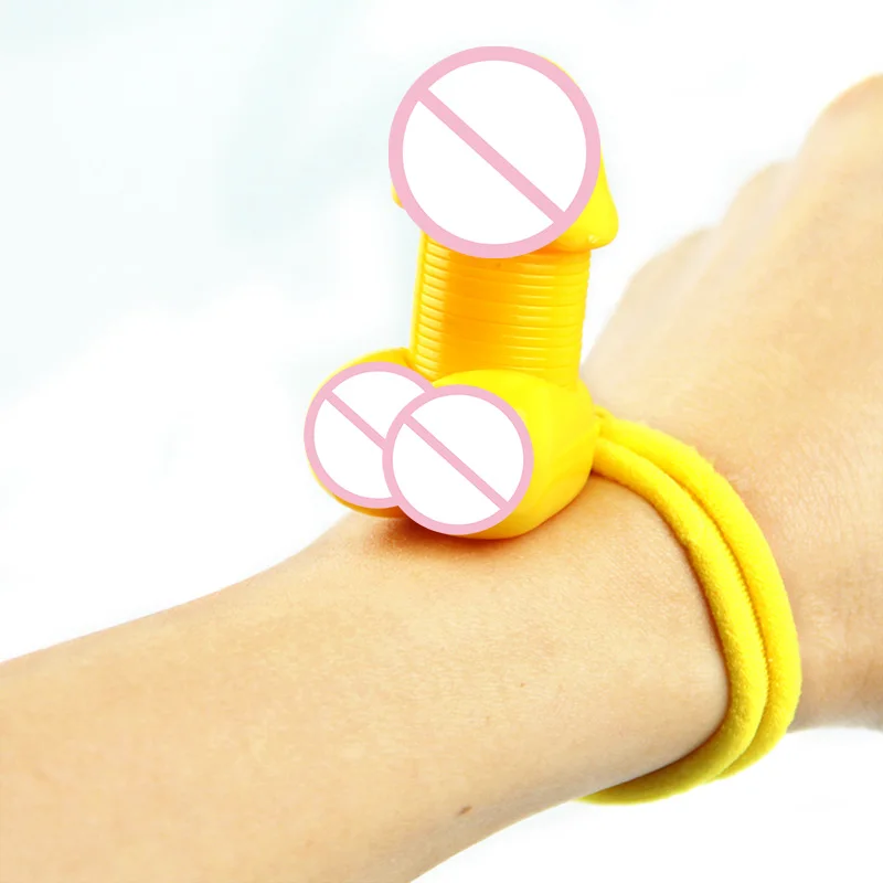 Popular Design Band Ring Male Genitalia Sex Toys Hair Tie Creative Gift Sexy Penis Cock Hair
