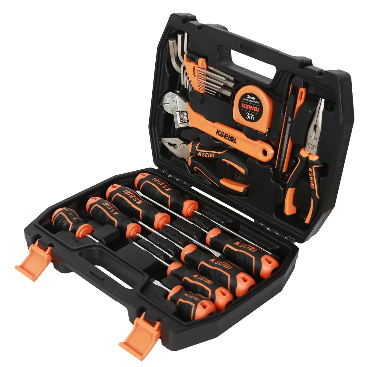 KSEIBI High Quality Full Tool Set  Plastic Box-22PCS SET For Assemble Items