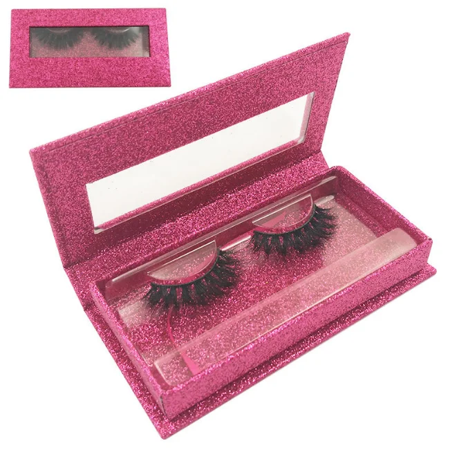 
Premium Makeup Own Logo Women Mink Eyelashes Pallet Boxes Soft Strip China Manufacturers Eco Friendly Customized Cardboard Boxes 