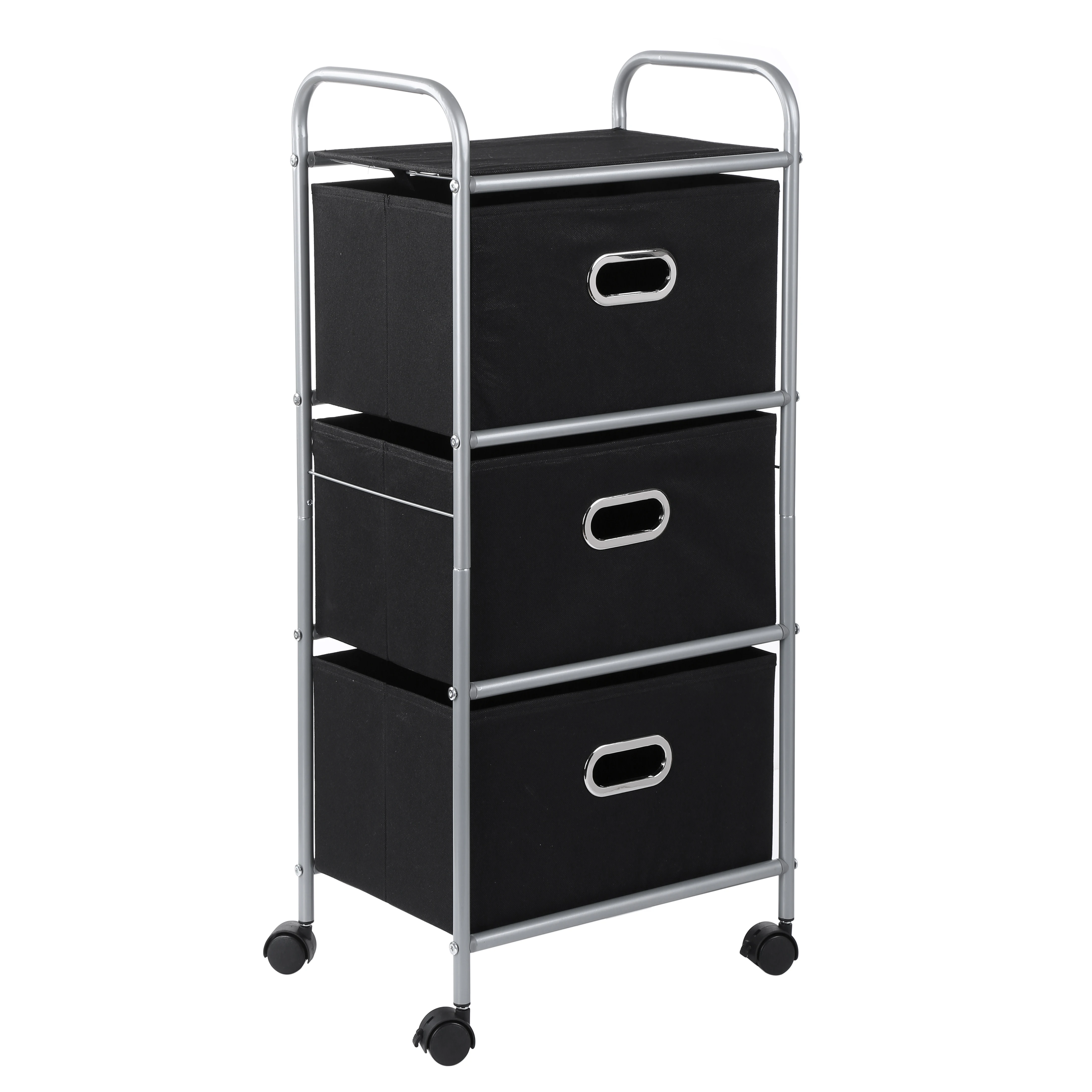 2020 New Design custom sturdy 3 layer storage cart with wheels 3 drawers