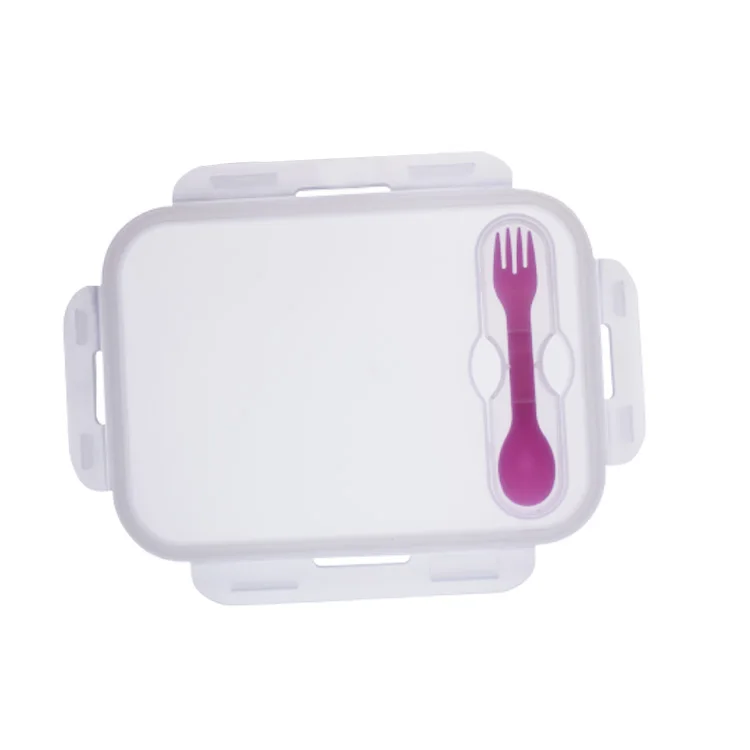 
High Quality Travel Microwave Compartments Silicone Folding Lunch Box 