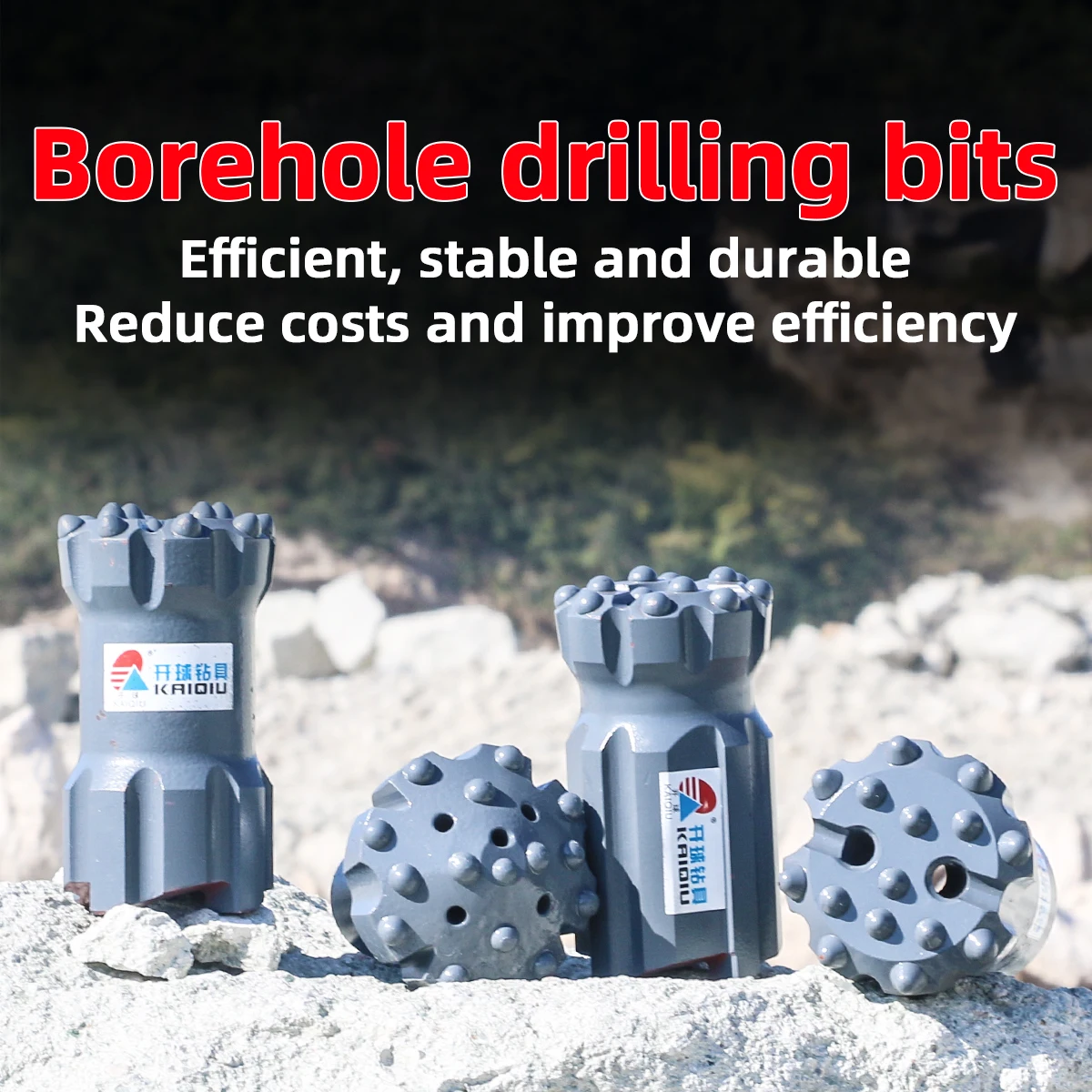spherical Carbides Rock Drill Bits T51 115mm Thread Buttons Bit for Mining Drilling Retrac Rock Drill Button Bit(T38/T45 )