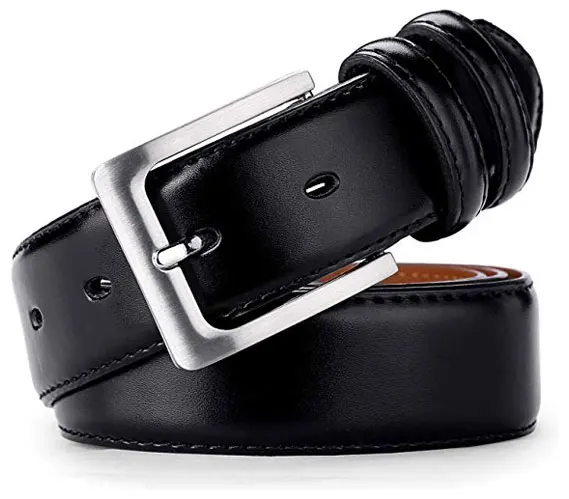 100% Pure Leather Men Dress Belt Good Selling Men Leather Dress Belt For Online Sale