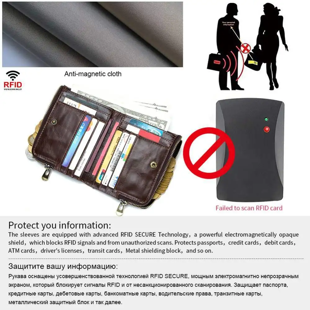 2022 New Products Leather and Card Holder Wallet With Men Gift Set Retro Business