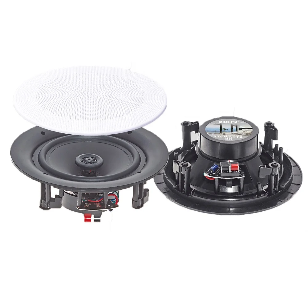 Dibeisi BT8004 оптовая продажа 5 25/6 5/8 дюймов BT Потолочный/настенный динамик Комплект 2-полосная заподлицо дома