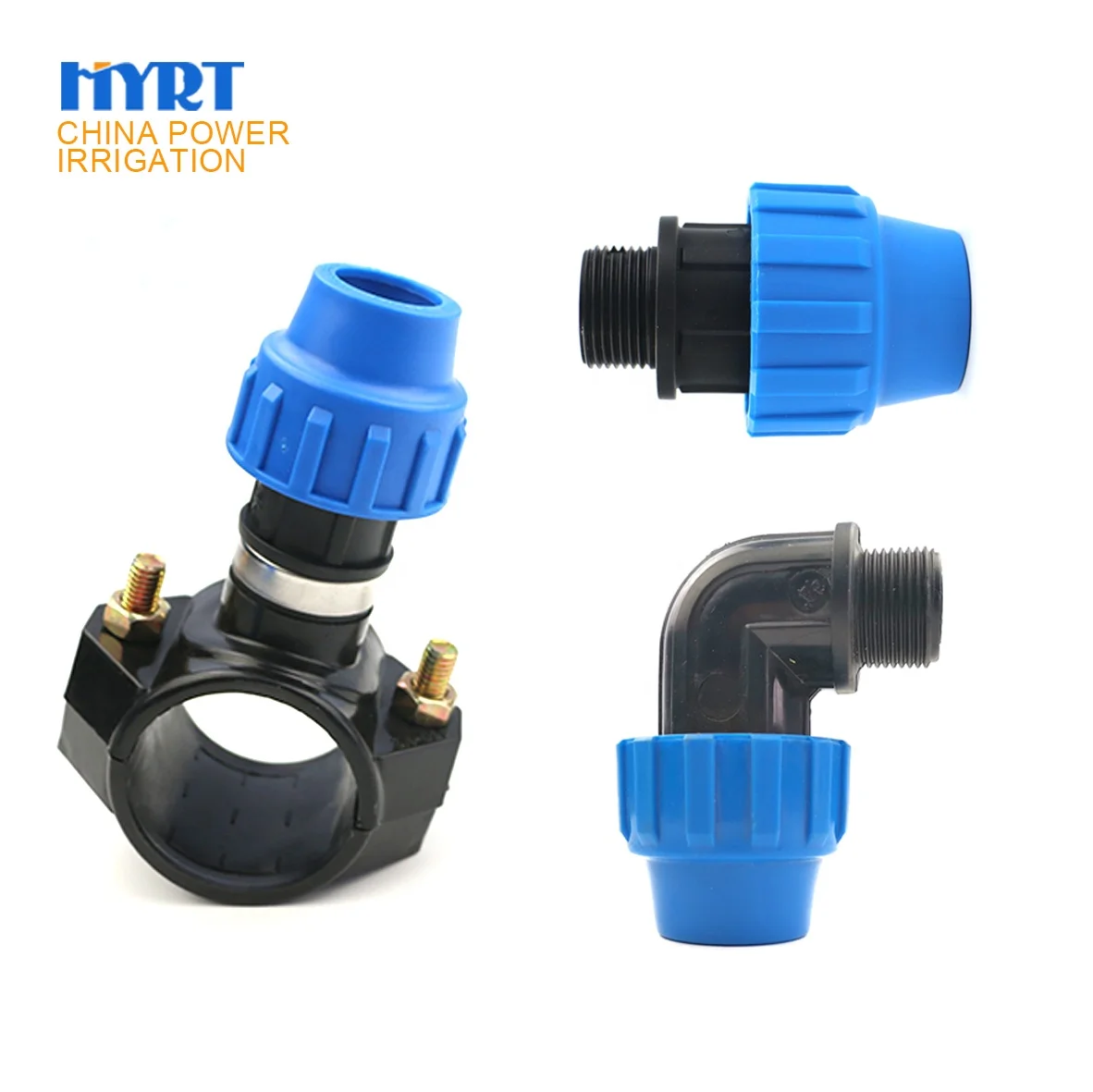 hdpe saddle clamp pp fittings pipe irrigation system