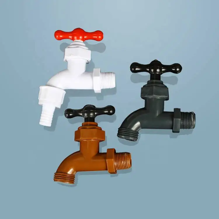 LJ-157 PVC ABS PPR Plastic Faucets Bathroom Basin Sink Tap Taps Mixer Faucet For KItchen Garden