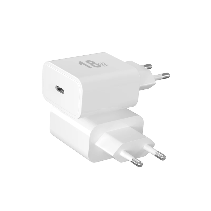 Dropshipping products 18W USB-C Power Adapter Type-C USB Wall Charger Mobile Phone Charger