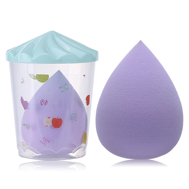 Wholesale Beauty Sponge Blender Makeup Cosmetic Puff Tear Drop Latex Free Make Up Sponge T013
