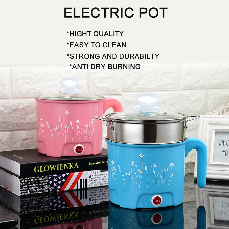 1.8L Mini Electric Hot Pot Cooking Instant Noodles in Student Dormitory Electric Appliance 2022
