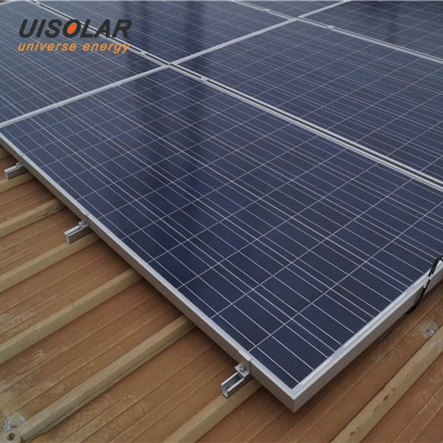 Trapezoidal Roof Mounting for solar mounting system without rail