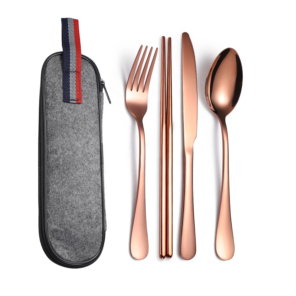 7pcs Silverware Set Stainless Steel Flatware Cutlery Set, Tableware Eating Utensils Include Knife, Fork,Spoon,Dishwasher Safe