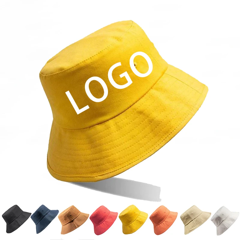 Wholesale Colorful Custom Digital Printing Embroidery Sublimated Blank Hat Fishing Bucket