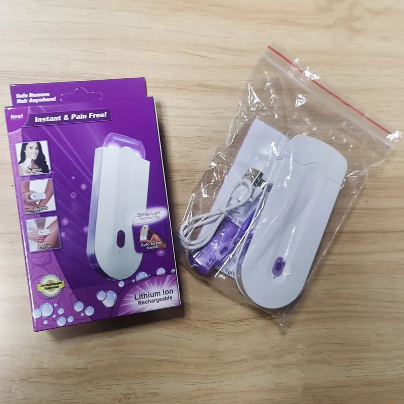 Rechargeable Epilator Hair Removal Kit Laser Touch Hair Removal Device Womens Body Face And Leg Hand Shaver Hair Removal Devices