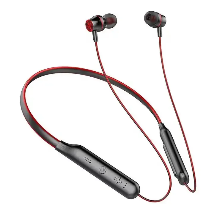 RH-BT10112  Bluetooth wireless headset factory wholesale cheap and easy to use in-ear  wireless neck hanging type headset