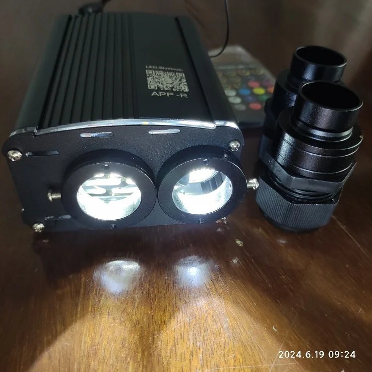 2*18W Twinkle Rgbw Starlight Headliner Led Car Headliner Roof Ceiling Star Light with RF remote and cellphone APP control