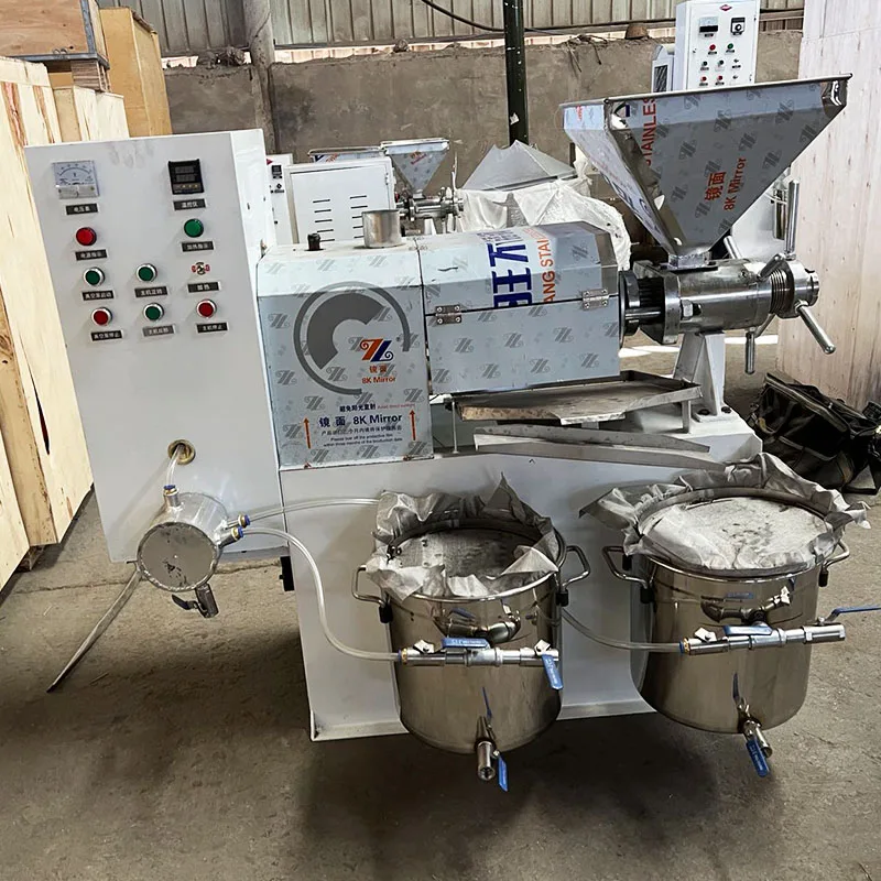 Industrial Corn Germ Mustard Sunflower Seed Oil Extractionl Machines For Small Businesses