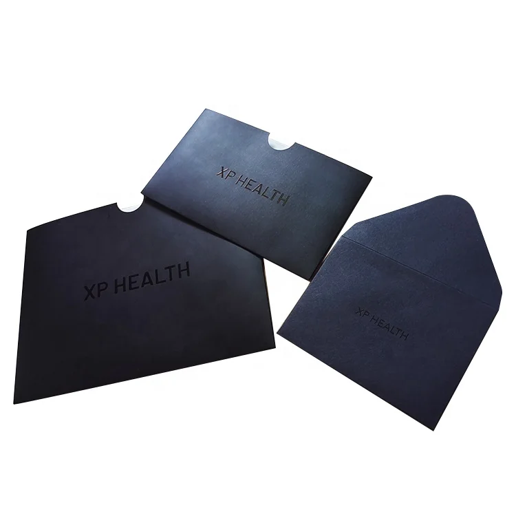 EN-137 Luxury custom cash envelope budget system binder packaging paper envelopes with logo