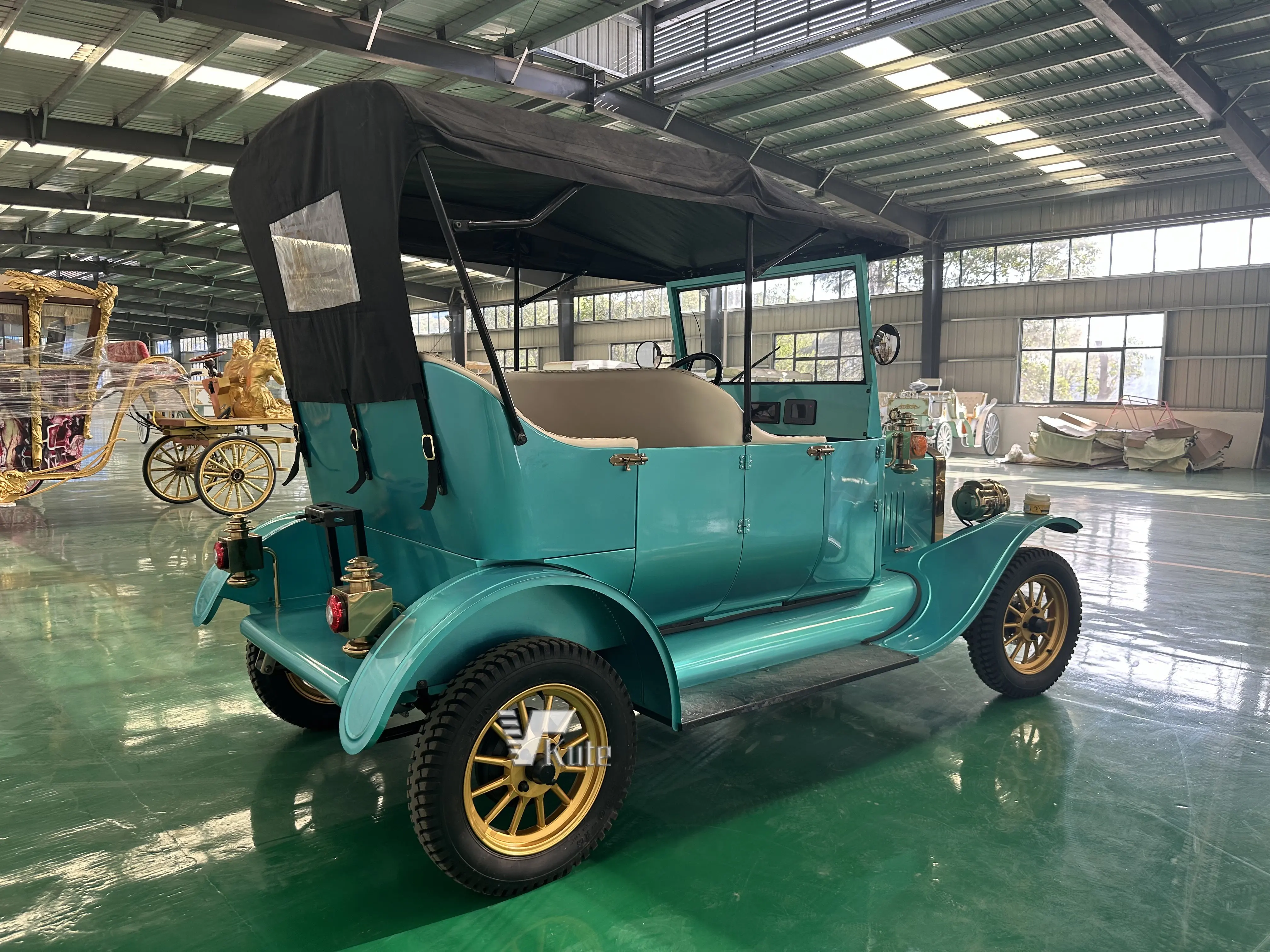 Классический автомобиль качественный винтажный автомобиль/4-местный старинный ретро-автомобиль для продажи/классический черный