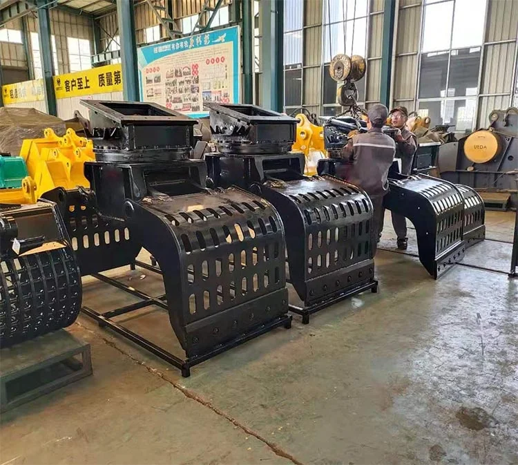 Monde Parker Motor Demolition Grab Sorting Stone Grab Demolition Grab for 7ton 8ton 9ton 10ton Excavator