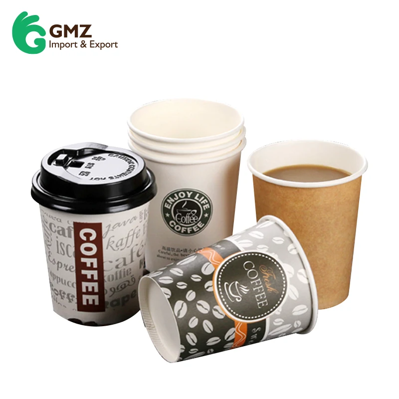 
Airline Cold Milk Tea Cups 5 oz Heat Resistant Costa Coffee Disposable 12oz Ice cream 5oz 2.5 Paper Cup Packaging 