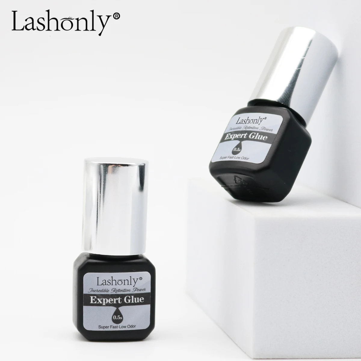 Lashonly Bags Accessories Lash Extension Glue Water Proof Eyelash Glue Sec Latex Private Label 0.5 Black Eyelash Glue
