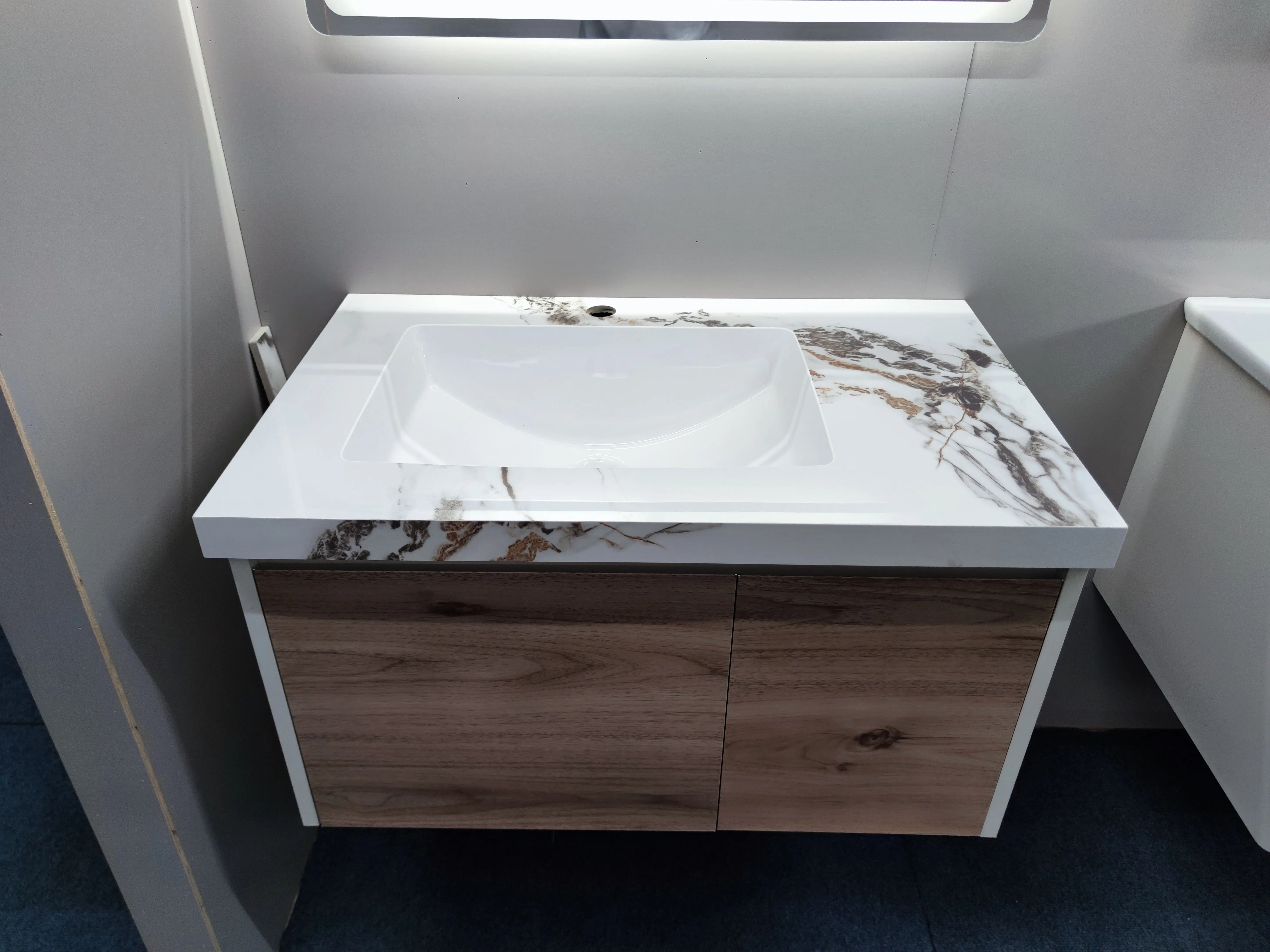 Modern Bathroom Furniture Sets with intelligent Mirror Bathroom Furniture European Bathroom Vanity With Sink