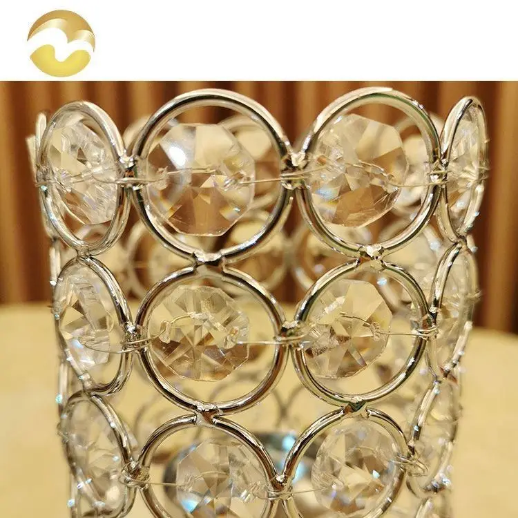 Необычное украшение ручной работы Топ k9 хрустальные бусины фонарик Подсвечник металл