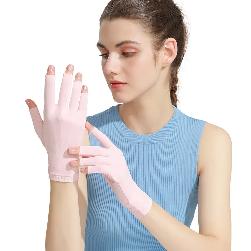 Wholesale Nail Art Anti Uv Anti Ultraviolet Uv Shield Sunblock Gel Protection Nail Gloves Anti Manicure Uv Glove