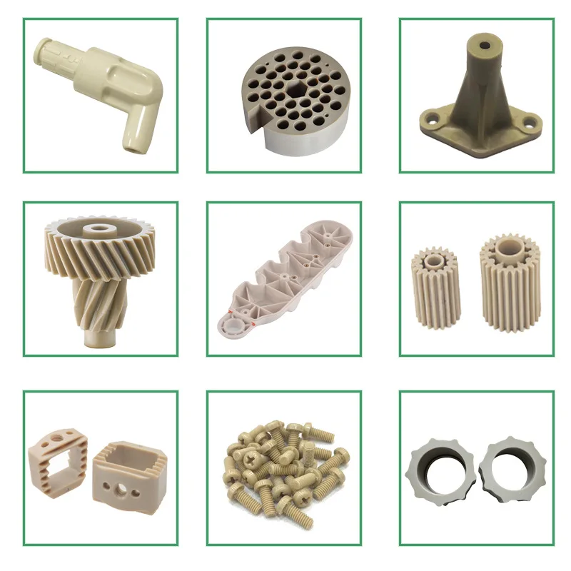 Professional Peek Pfa Ppsu Pei Pes Pps  Pai  Pbi Pi Nylon Hdpe Acrylic Injection Molding  Factory Custom Plastic Mould Service
