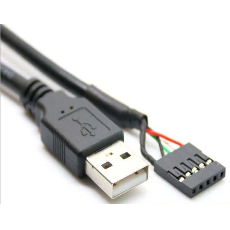 Customized Ph2.54 Pitch 5P to A Male USB Power Cable