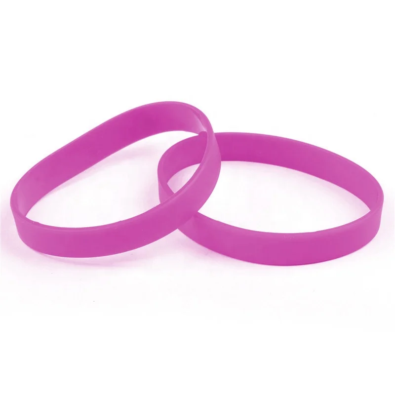 Amazon Hot Sale Breast Cancer Awareness Bracelets Pink Ribbon Silicone Sports Bracelets for Women