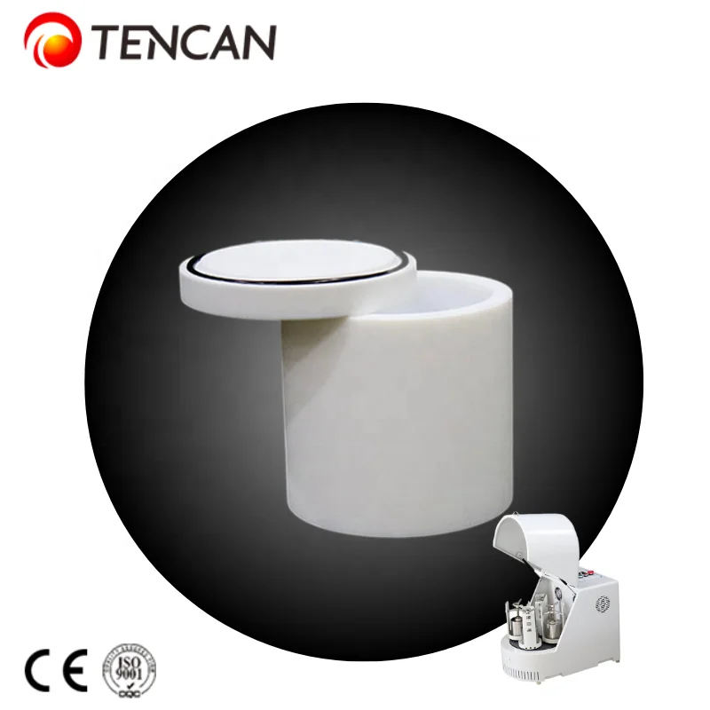 Tencan Manufacturers 50ml 100ml 500ml 1L Multi Volume PTFE Ball Milling Jar Polytetrafluoroethylene Planetary Ball Mill Jar
