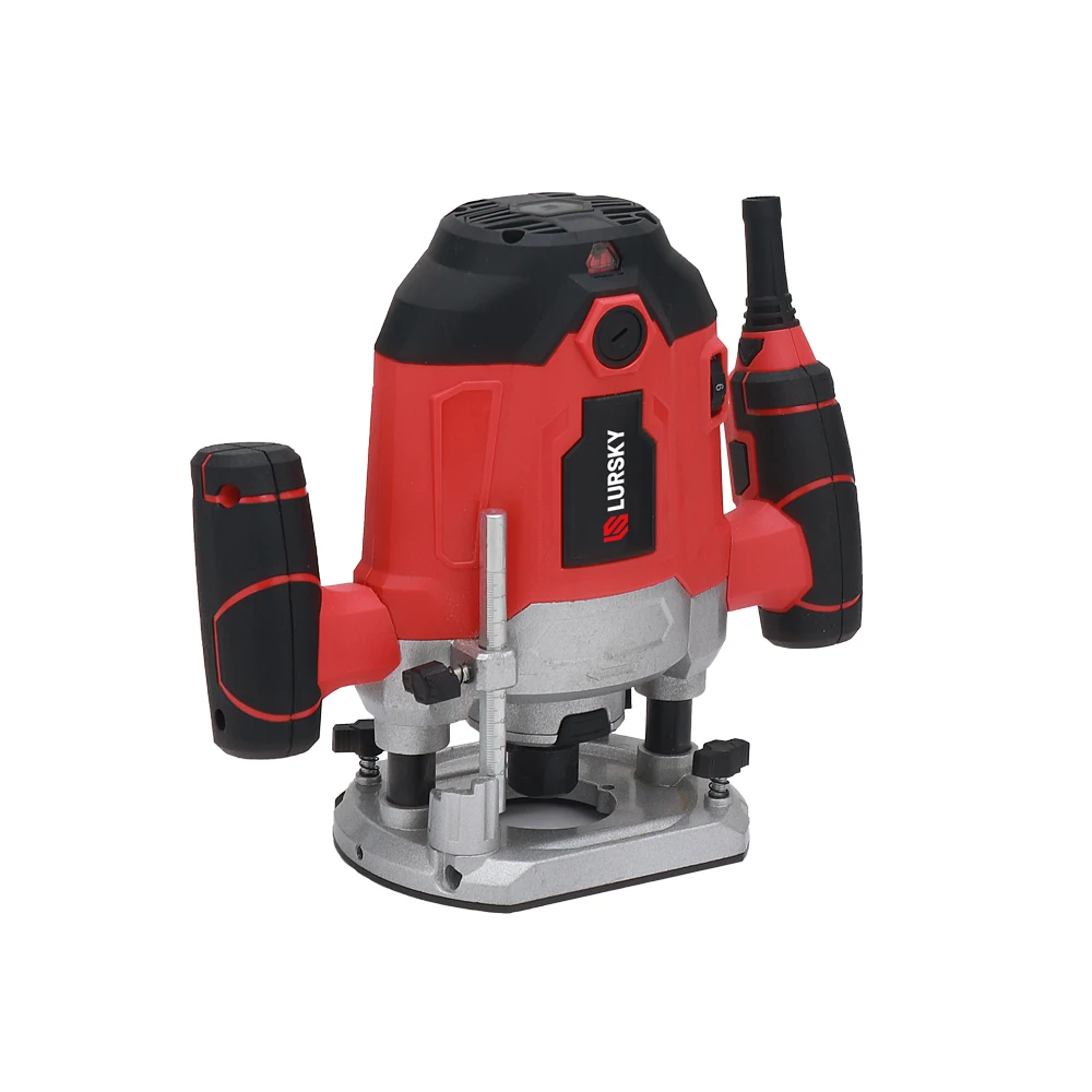 LURSKY 1500W Wood Trimmer Router Wood Router Table from China Electric 6 Months GS CE EMC Rohs Customer Required