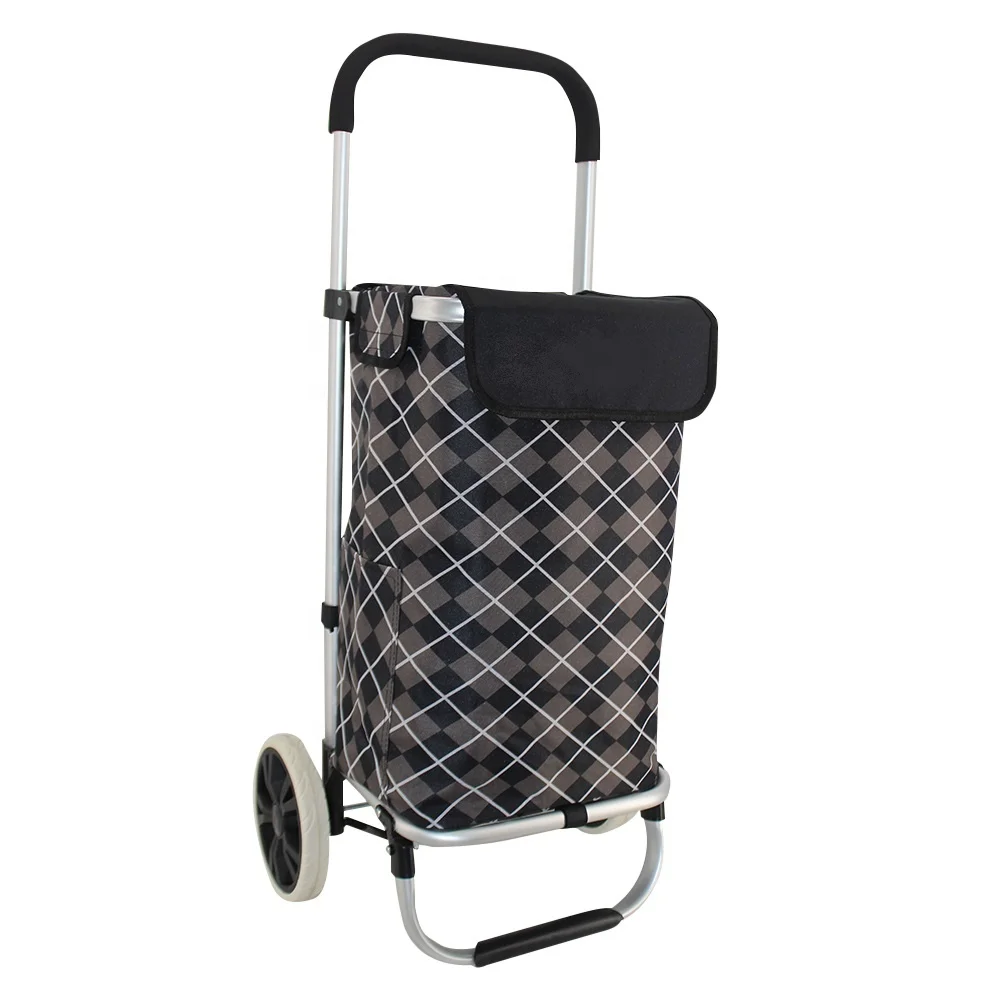 Newest foldable shopping trolleys carts with bag