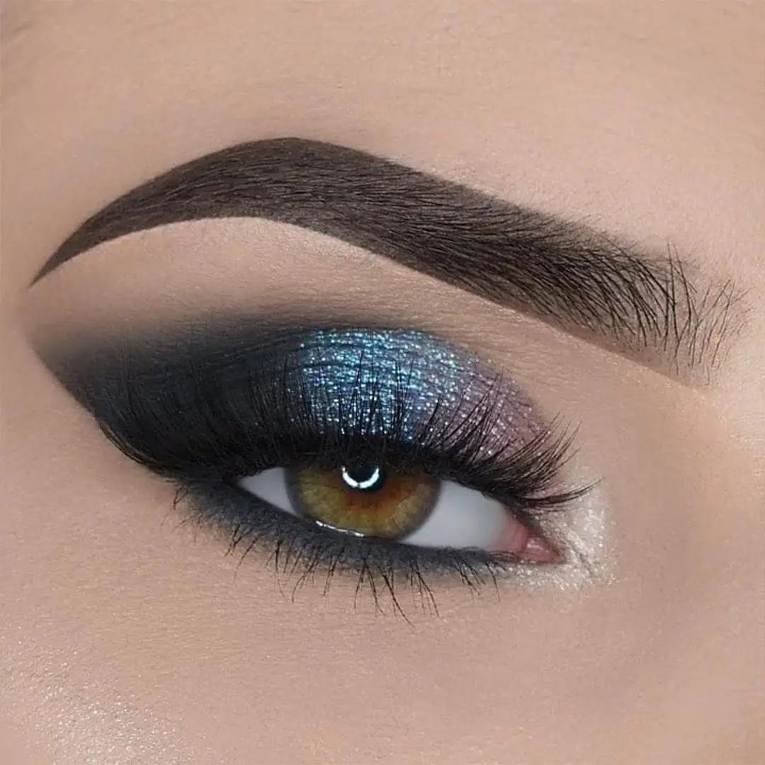 low MOQ makeup vendor no label custom logo private label shaped DIY chameleon glitter high quality pigment eyeshadow palette