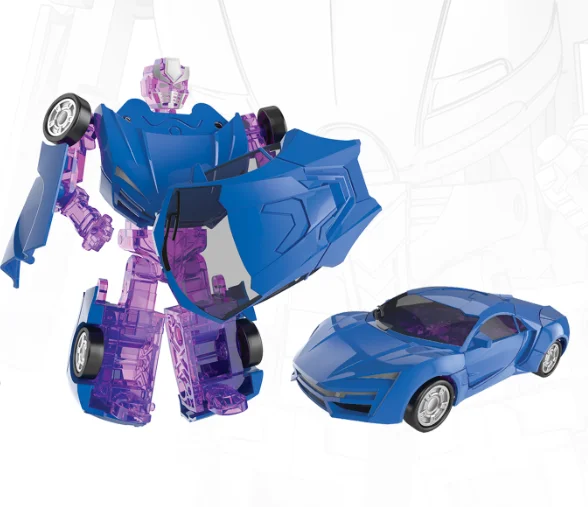 High Quality New Children Toy Robot Car Transform Deformation Robot Car Toys for Boy