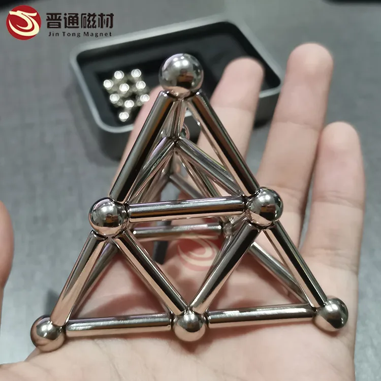  Интеллект DIY магнитные строительные игры игрушки Магнитные стержни палочки и