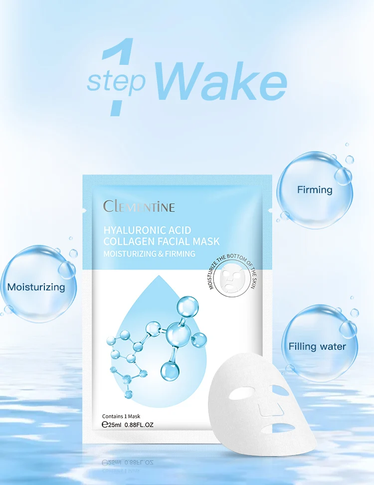 Custom Private Label Korean Whitening Moisturizing Face Maskss Fruit Beauty Face Mask sheet Sheetmask Skin Care Facial Mask