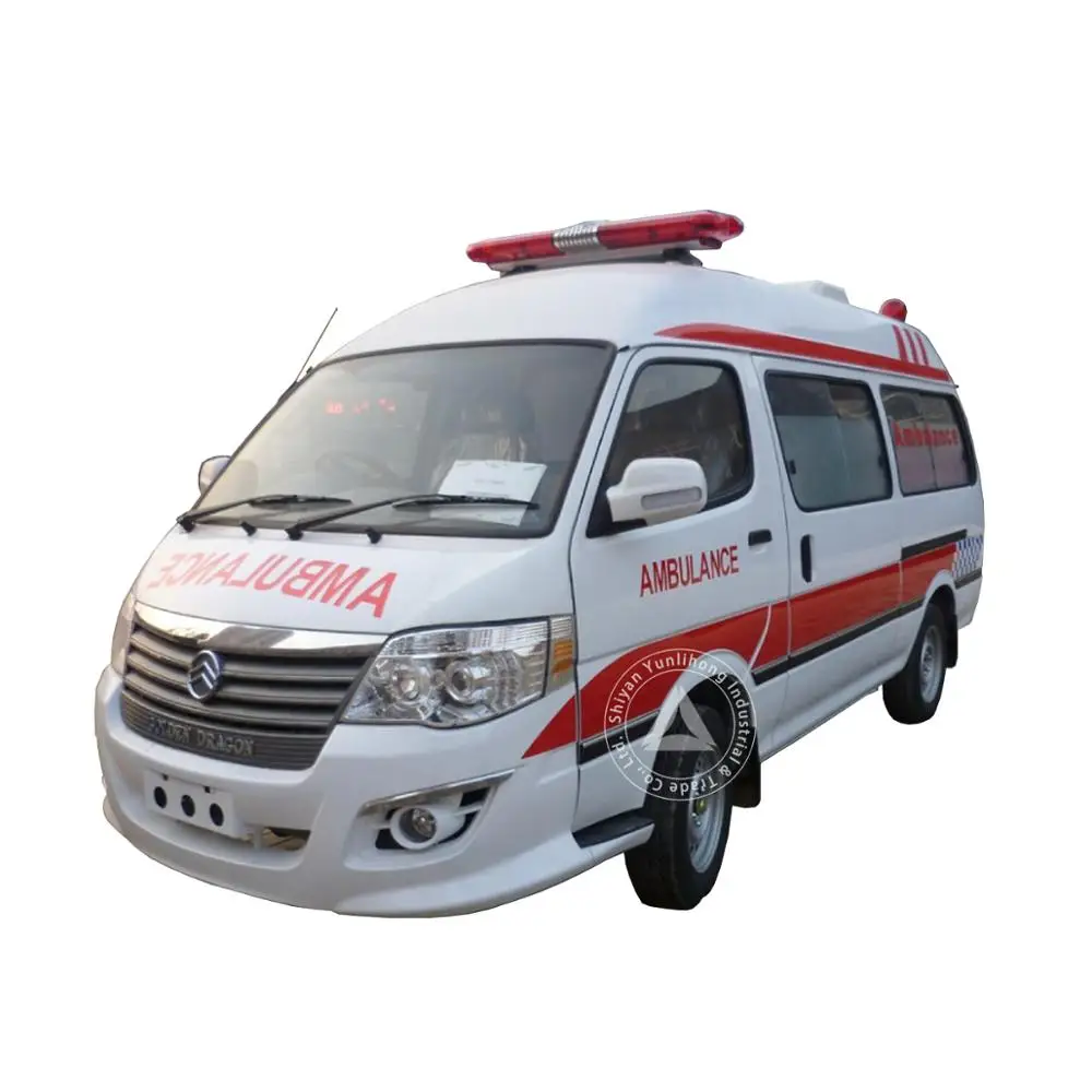 a small golden dragon Minibus mini ambulance for sale