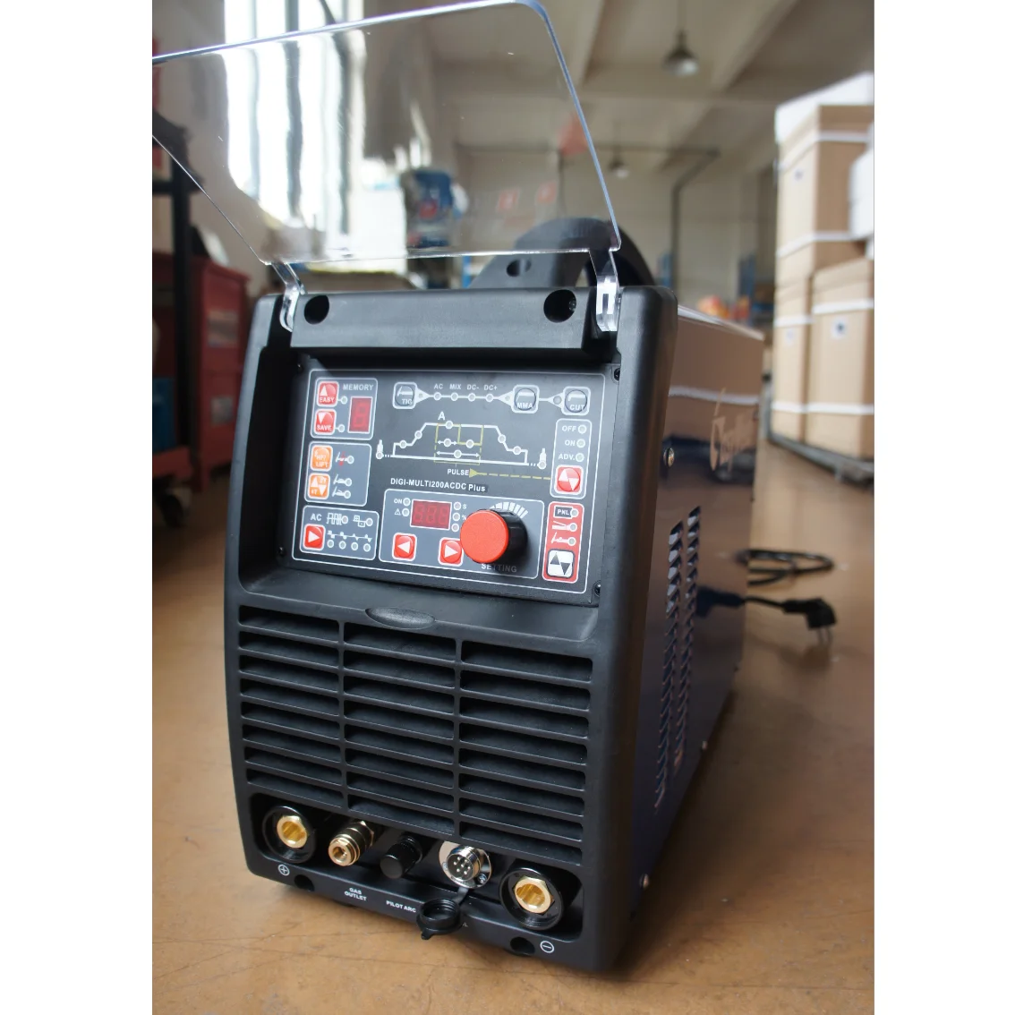 
DIGI-MULTI 200 AC/DC IGBT Инвертор AC DC TIG MMA плазменной резки 4 в 1 сварочный аппарат 